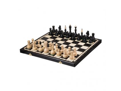 Velké dřevěné šachy -  48x48 cm