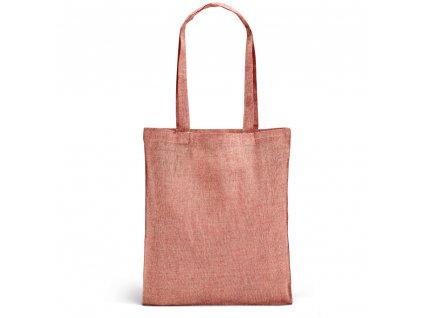 Nákupní EKO taška z recyklované bavlny - červená