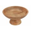 Dřevěná mísa s podstavcem Ø30 cm