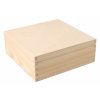 Dřevěná krabička 25 x 25 x 9 cm