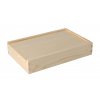 Dřevěná krabička na fotografie ve formátu 15x21 cm