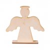 Dřevěný anděl na stojanu II