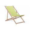 Potah na zahradní lehátko 107 x 42 cm - světle zelený