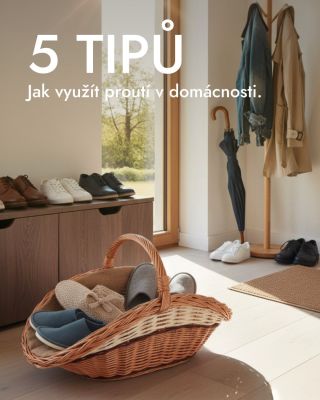 Proutí k jaru neodmyslitelně patří. Je lehké, prodyšné a vypadá skvěle snad všude. Všichni víme, že do proutěného košíku...