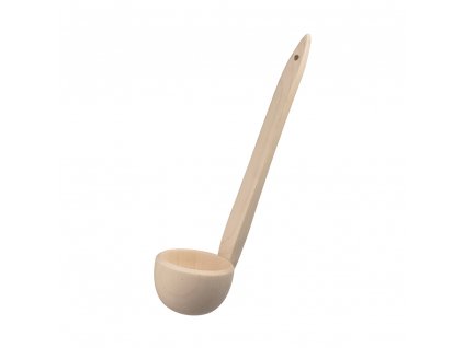 Drevená naberačka 36 cm svetlá - žufanka
