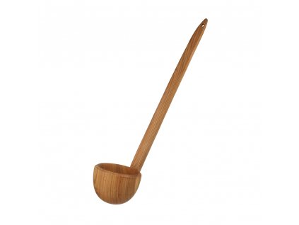 Drevená naberačka 53 cm tmavá - žufanka