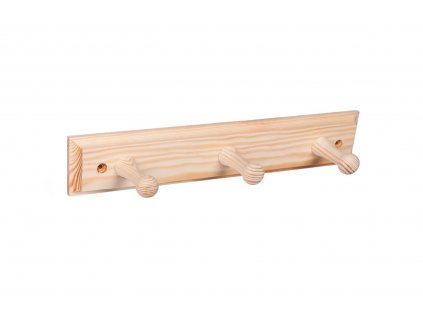 Nástenný vešiak drevený 30cm
