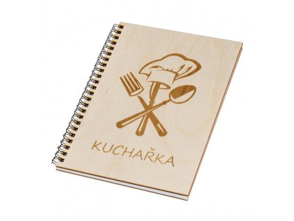 Drevený blok A5 - kuchárka