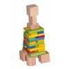 Drevené farebné domino 200 ks
