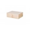 3087 2 dreveny box s vikem 40 x 30 x 14 cm bez rukojeti