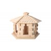 Drevený domček pre vtákov XL
