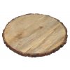 11307 1 podlozka z mangoveho dreva s kurou 39 cm