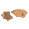 Balíček hracích kariet z recyklovaného papiera