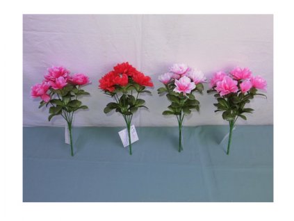 Květina AZALKA JARO 6 květů 30cm