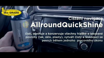 Čištění navigace vozidla ALLROUNDQUICKSHINE
