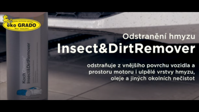 Odstraňovač hmyzu a nečistot INSECTDIRTREMOVER s rozprašovačem