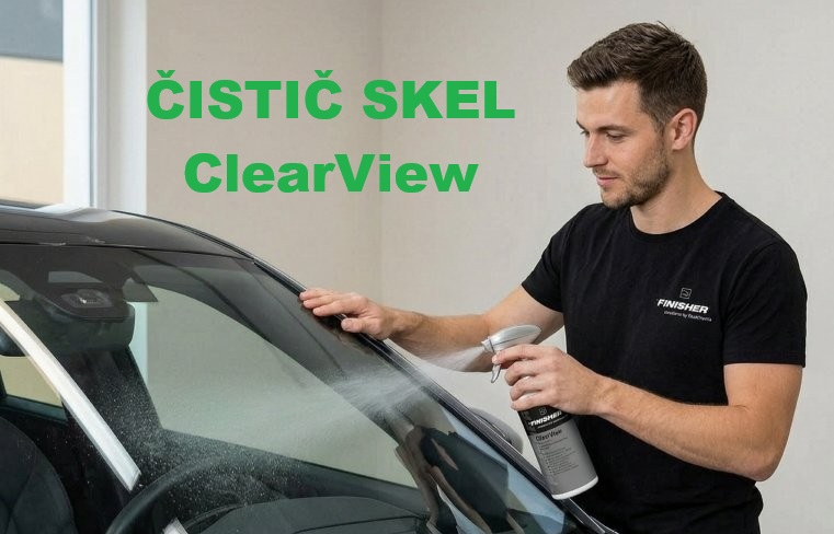 ClearView 500 ml čistič skel a oken s rozprašovačem
