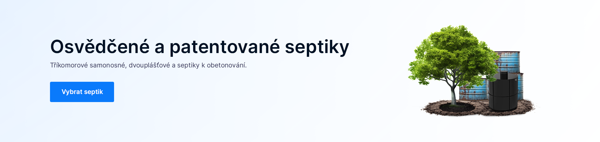 Osvědčené a patentové septiky