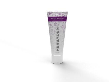 1026 herbadent passionfruit toothpaste tube