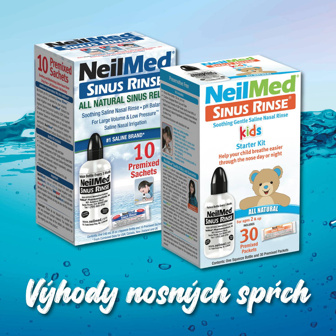 Nosová sprcha nebo konvička?