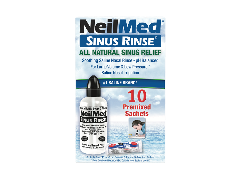 SINUS RINSE - izotonické sáčky 120 ks