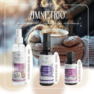 ❄️ ZIMNÉ TRIO PRE ZDRAVÚ RODINU 💚 Tri produkty od Nobilis Tilia, ktoré vás ochránia počas zimných dní! 💜 KVETOVÁ...