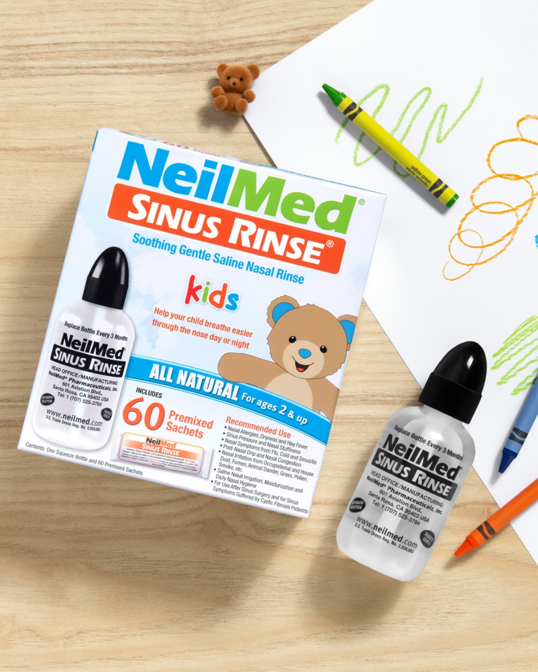 Výplach nosa u detí – šetrná pomoc pri nádche a zahlienení