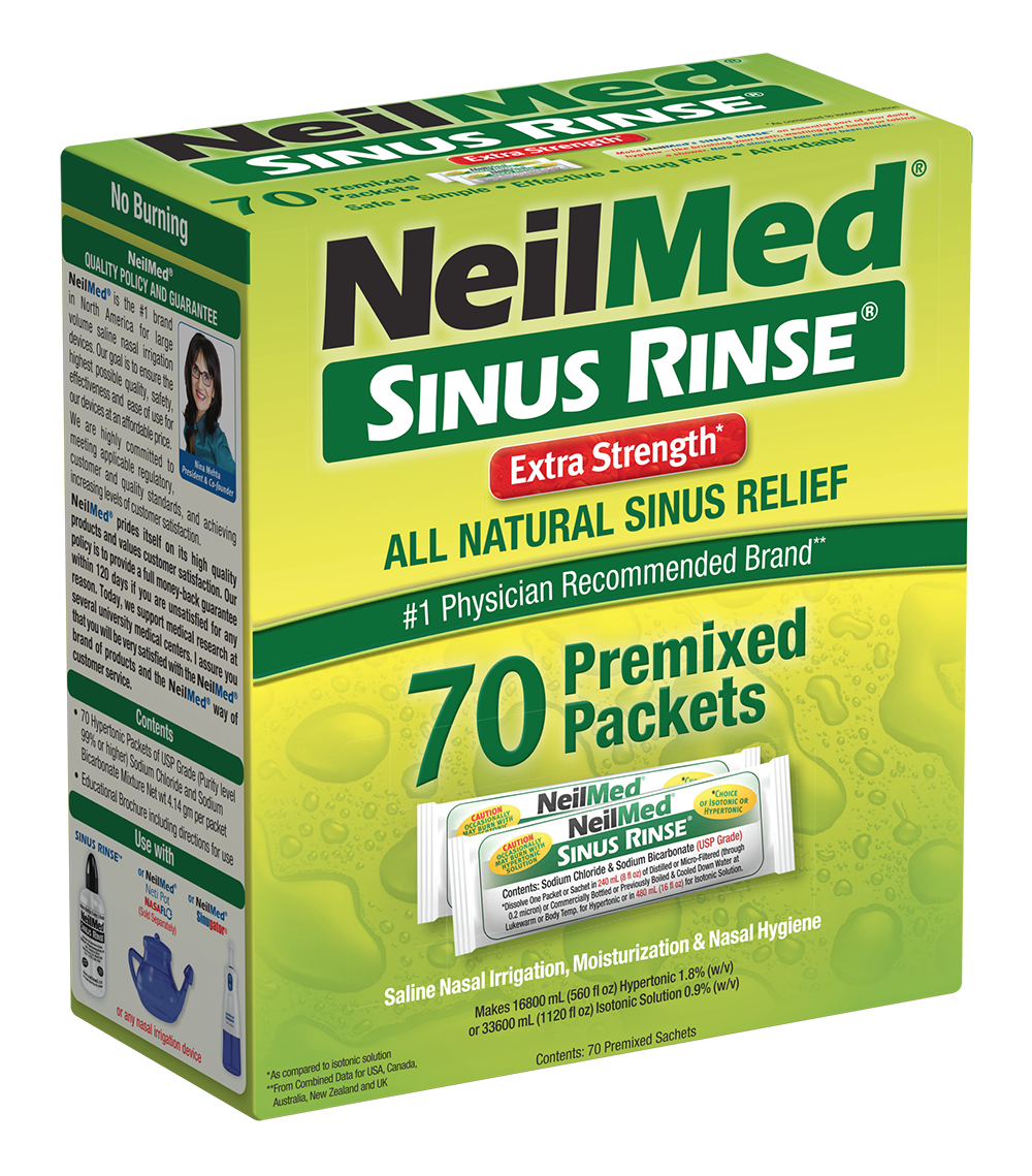Sinus Rinse – extra silné sáčky