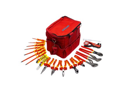 XTLINE Elektrikářská sada nářadí VDE 1000V 21 dílů