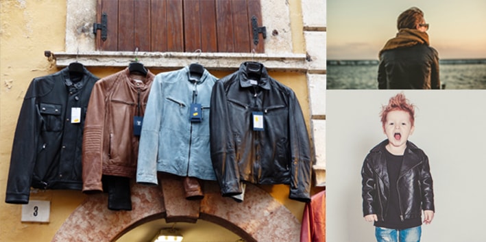 Kožené bundy mají styl