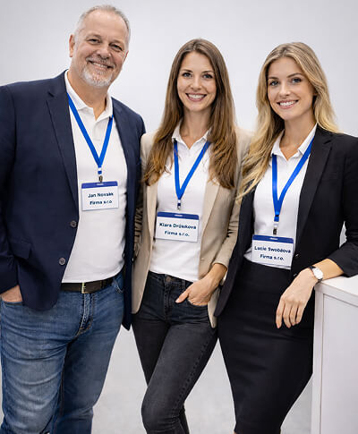 Eventové outfity na veletrhy a akce