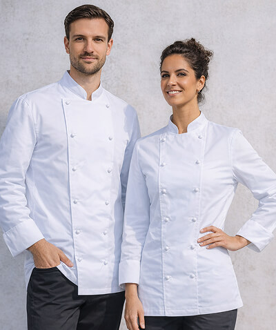 Rondony a kuchařské kalhoty pro show-kitchen