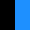 černá - modrá safírová