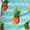 modrá světlá - ananas