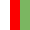 bílá - červená - zelená