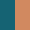 teal/toffee