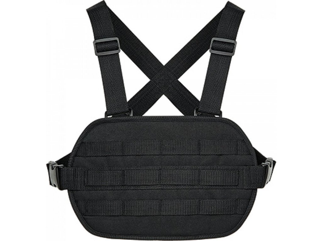 Pásové popruhy pro připojení multipocketů Modulr BagBase černá