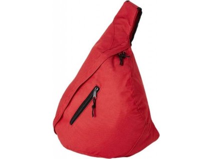 Městský batoh přes rameno Brooklyn Triangle (Barva modrá azurová, Velikost 33 x 46,5 x 13,5 cm)