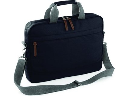 Studentská taška na notebook 15.6" a studijní materiály (Velikost 40 x 30 x 7 cm, Barva černá)