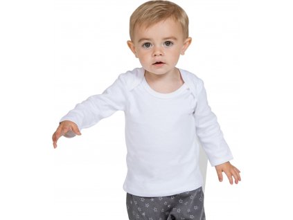 Dětské tričko z organické bavlny s dlouhým rukávem