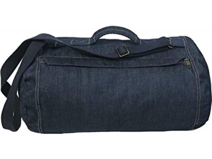 Cestovní taška z džínoviny 100% bavlna (Barva Deep Blue Denim 891)