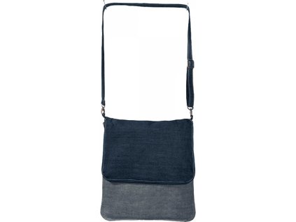Taška přes rameno z džínoviny 100% bavlna (Barva Deep Blue Denim 891)