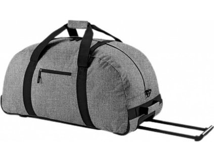 Objemný kufr na kolečkách s kompresními popruhy 96 l (Velikost 75 x 38 x 35 cm, Barva černá)