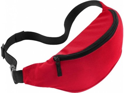 Sportovní ledvinka se zadní kapsičkou na zip 2,5 l (Velikost 38 x 14 x 8 cm, Barva černá)