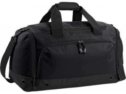 Atletická taška s tunelem na boty a přihrádkou na mokré věci 30 l (Barva černá, Velikost 54 x 29 x 26 cm)