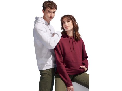 Přiléhavá unisex klokanka Snake s podšívkou z česaného fleecu (Barva modrá blankytná, Velikost 3XL)