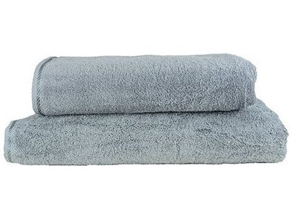 Měkká 100% bavlněná osuška v mnoha barvách 70 x 140 cm, 500 g/m (Velikost 70 x 140 cm, Barva šedá tmavá)