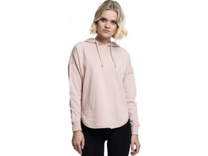 Oversize french terry mikina Urban Classics s kulatými lemy (Barva černá, Velikost L)