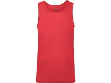 Základní pánský funkční nátělník Fruit of the Loom (Velikost S, Barva modrá azurová)