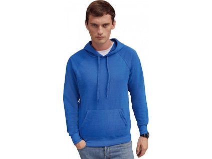 Lehká pánská klokanka Fruít of the Loom 80% bavlny (Barva černá, Velikost L)